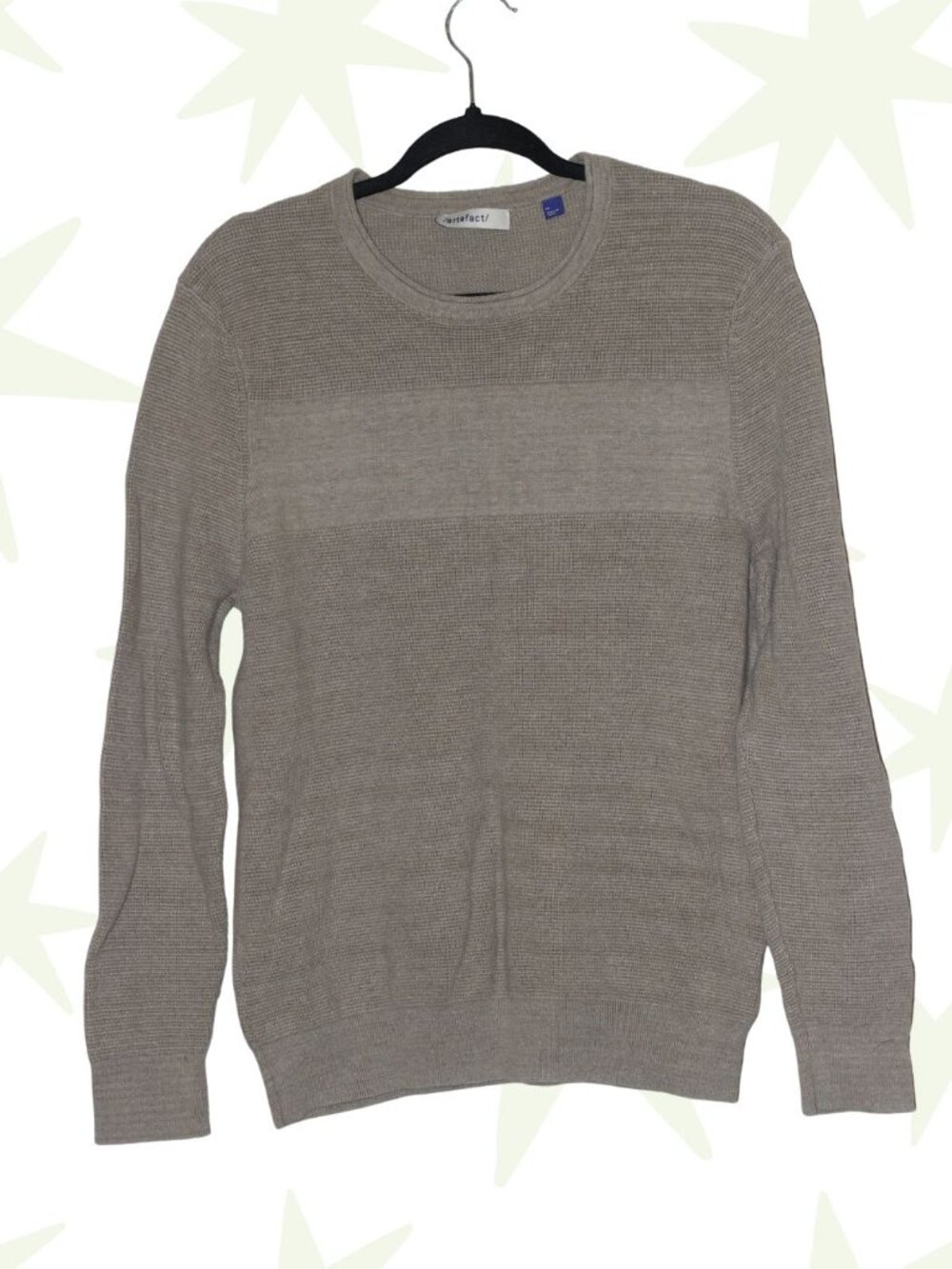 Artefact 100% cotton mediumweight crewneck sweater M